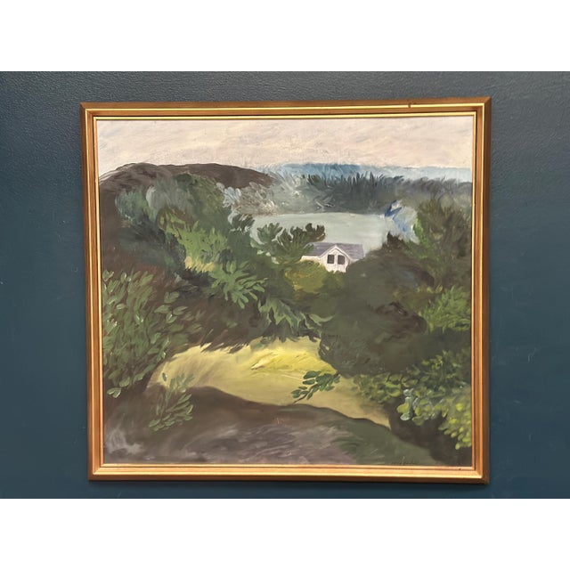 Swedish Artist, Evening in the Archipelago, 1964, Oil on Canvas, Framed For Sale - Image 17 of 18