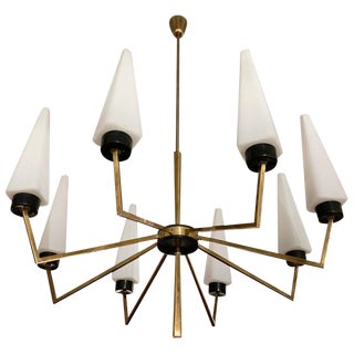 1960s Italian Oscar Torlasco Chandelier