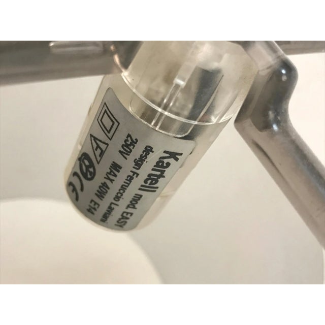 2000 - 2009 Grey Easy Suspension Lamp by Ferruccio Laviani for Kartell, 2000s For Sale - Image 5 of 8