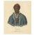 A hand-colored lithograph of Qua-Ta-Wa-Pea, also known as Leatherlips, a respected leader of the Shawnee tribe. This print...