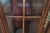 Late 20th Century Thomasville Collectors Cherry Traditional Canted Front Lighted China Cabinet For Sale - Image 9 of 18