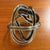 Vintage Ribbed Hand Blown Smoky Art Glass Knot Sculpture For Sale - Image 9 of 17