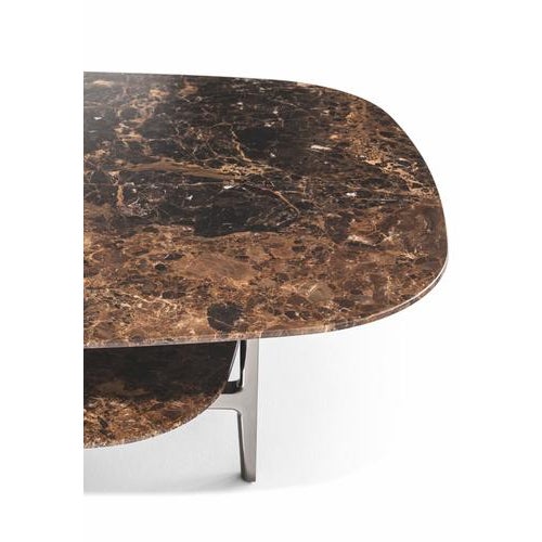 Volage Ex-S Coffee Table in Marble with Aluminium Base by Philippe Starck for Cassina For Sale - Image 10 of 18