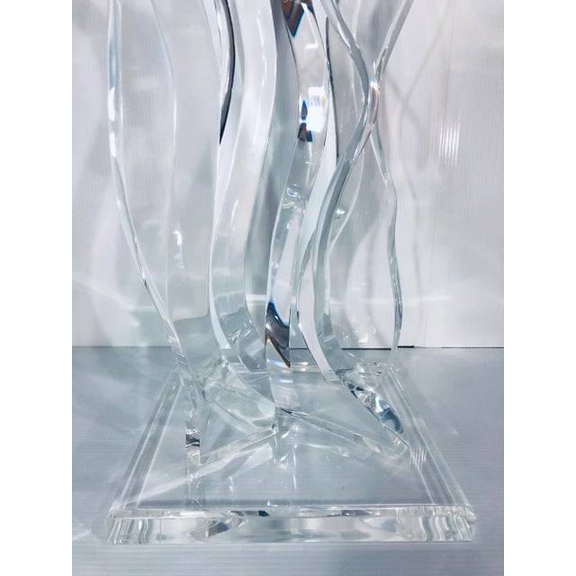 Hivo Van Teal Lucite Sculpture, 1970s For Sale - Image 9 of 13