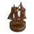 Vintage Cast Iron Sailing Ship Bookend For Sale
