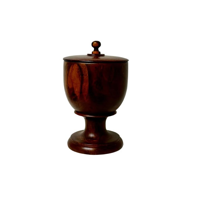 Brown 19th Century English Tobacco Jar For Sale - Image 8 of 8