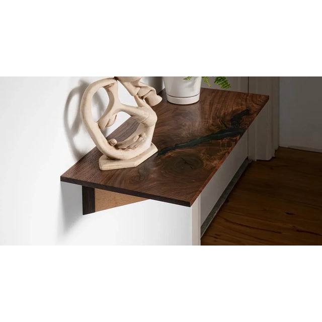 Modern Floating Console Table For Sale - Image 3 of 5