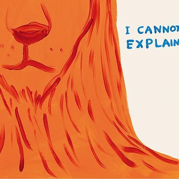 Contemporary David Shrigley Leo Signs of the Zodiac Lithograph Poster (The Lion), 2021 For Sale - Image 3 of 4