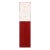 Sunspot 134 - Modern Resin Minimalist Red and White Dual Tone Abstract Artwork by Ricky Hunt For Sale
