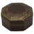 1950s Octagonal Leather Box, 1950s For Sale - Image 5 of 5