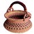 Textile African Bolga Grass Egg Basket For Sale - Image 7 of 12