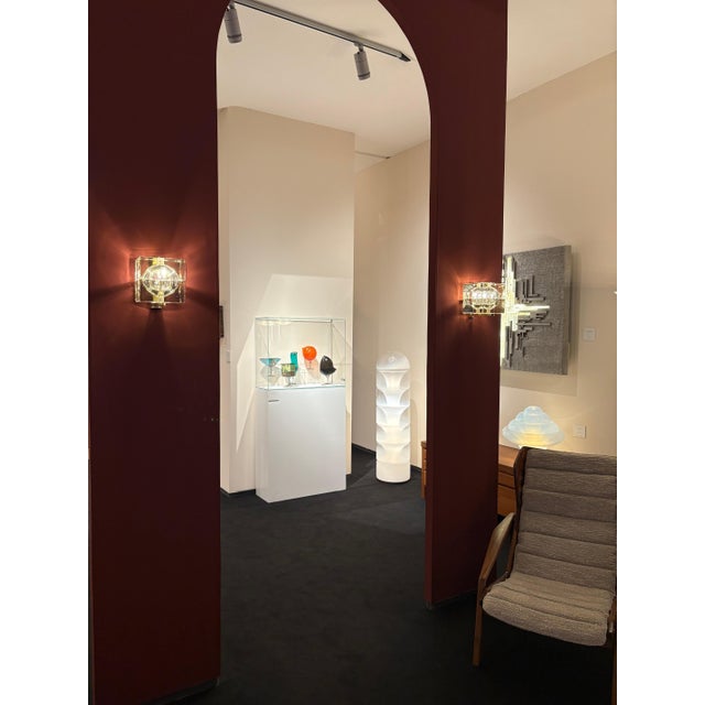 Alessandro Mendini Cubosfera Wall Lights by Alessandro Mendini, Italy, 1960s, Set of 2 For Sale - Image 4 of 8