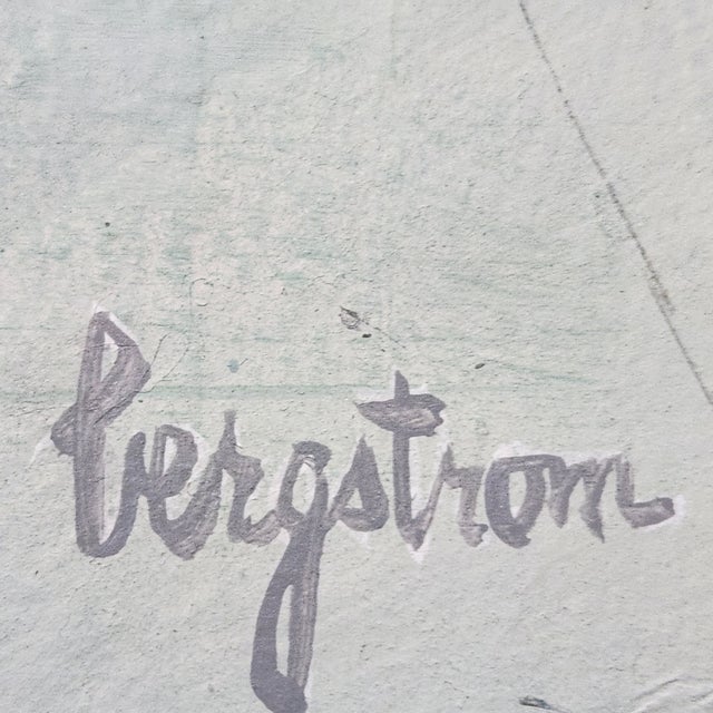 Blue Contemporary Marilyn Bergstrom Abstract Diptych Painting – Signed– Acrylic on Board-Two Pieces For Sale - Image 8 of 16