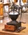 Black French Cast Iron and Wood Coffee Grinder With Crank and Drawer, Dated 1901 For Sale - Image 8 of 16