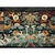Black Antique Chinese - Textile Small Scatter Size Silk & Metallic Thread Black Rug For Sale - Image 8 of 9