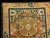 Chinese 1820s Small Square Antique Medallion Chinese Ningxia Yellow Scatter Rug For Sale - Image 3 of 7