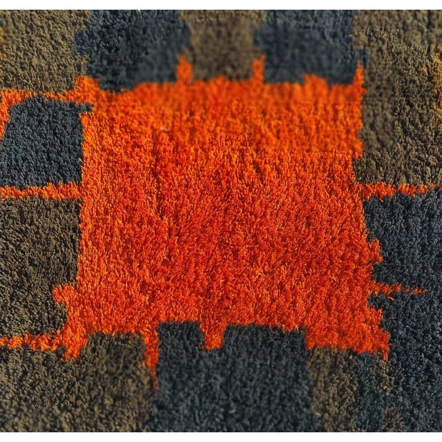 1990s Large Rug by Louis De Poortere, 1990s For Sale - Image 5 of 6