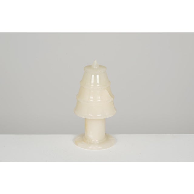 Gemstone Small Modern Onyx Night Light, 1950 For Sale - Image 7 of 7