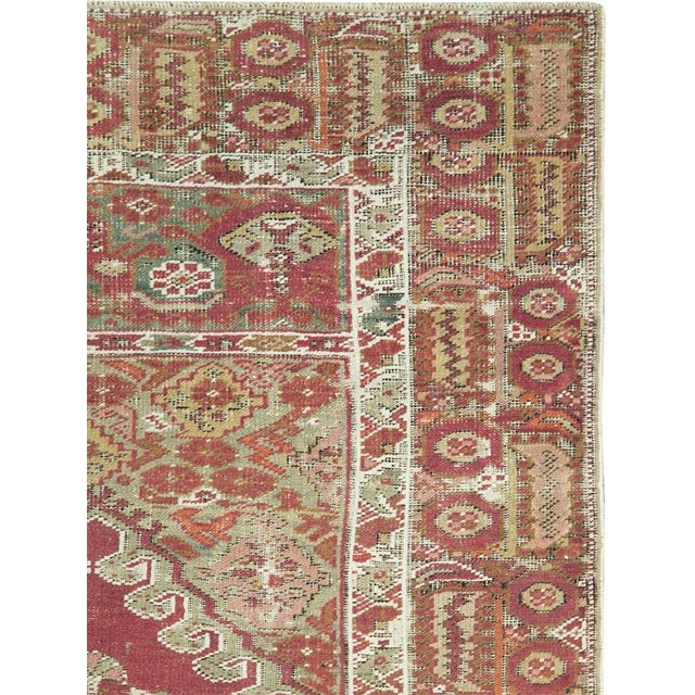 Rustic Galerie Shabab Collection Early 20th Century Turkish Ghourdes Rug For Sale - Image 3 of 9