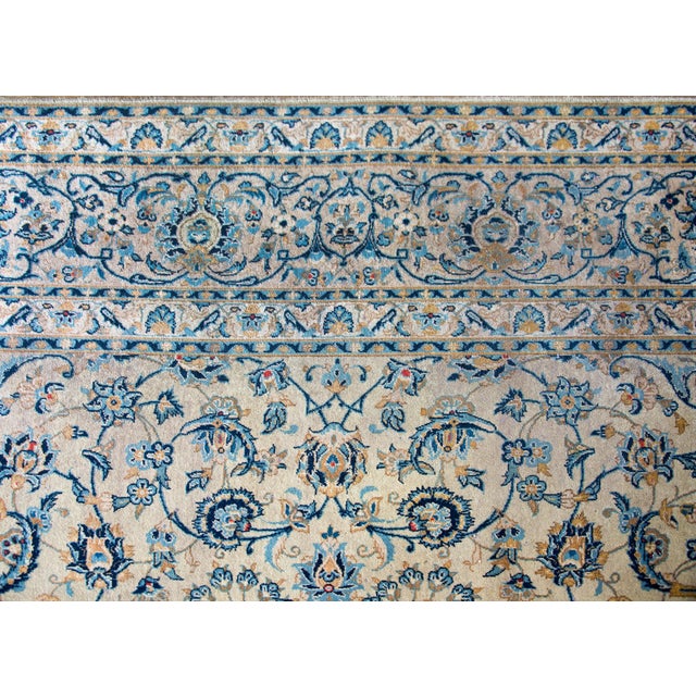 Early 20th Century Early 20th Century Persian Kashan Rug For Sale - Image 5 of 14