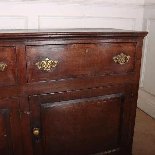 English Oak Dresser Base For Sale - Image 6 of 13
