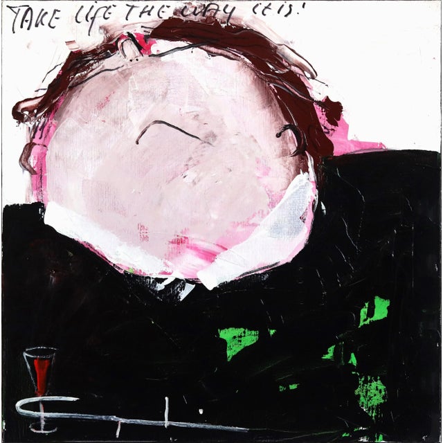 "Take Life the Way It Is" Original Artwork by Gerdine Duijsens For Sale