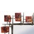 Metal Sculptural Contemporary Brutalist Mirror For Sale - Image 7 of 8