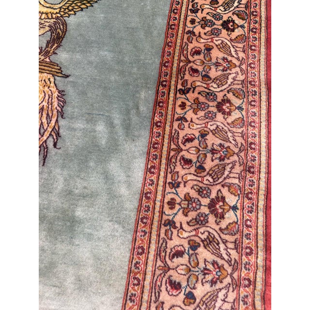 Mid-Century Kashan Dabir Rug from Bobyrugs, 1950s For Sale - Image 17 of 18