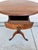 Queen Anne Round Mahogany Side Table With Drawer For Sale - Image 3 of 11