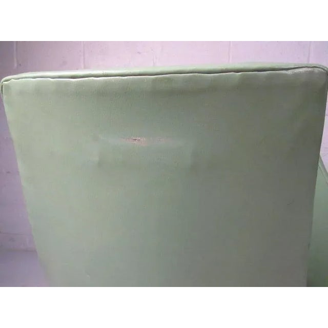 Wood 1960s Mid-Century Highback Armchairs - a Pair For Sale - Image 7 of 9