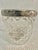 1930s Cut Crystal & Silverplate Ice Bucket With Ornate Foliate Mounts and Drainer For Sale In New Orleans - Image 6 of 12