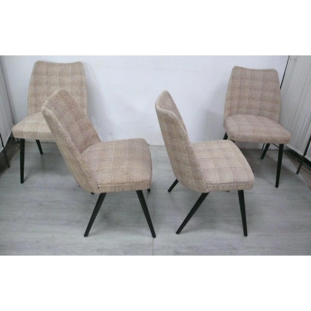 Mid-Century Modern Mid-Century Cocktail Dining Chairs from Wibro, Sweden, 1960s, Set of 4 For Sale - Image 3 of 6