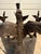 1970s Brutalist Sculptural Birds in Flight Welded Steel & Glass Coffee Table For Sale - Image 9 of 12