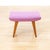 Mid Century Vanity Stool Attributed to Alfred Cox For Sale In Los Angeles - Image 6 of 9