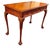 Elegant Chippendale Style Mahogany Writing & Console Table 1920 For Sale - Image 12 of 12