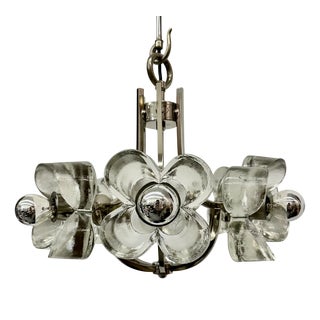 Chandelier from Sische Leuchten, 1970s For Sale