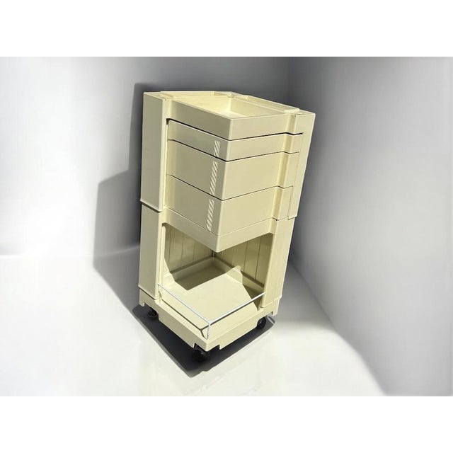 Large Vintage Container Bobby by Joe Colombo for Bieffeplast, 1970s, in Good conditions. Designed 1970 to 1979 This piece...