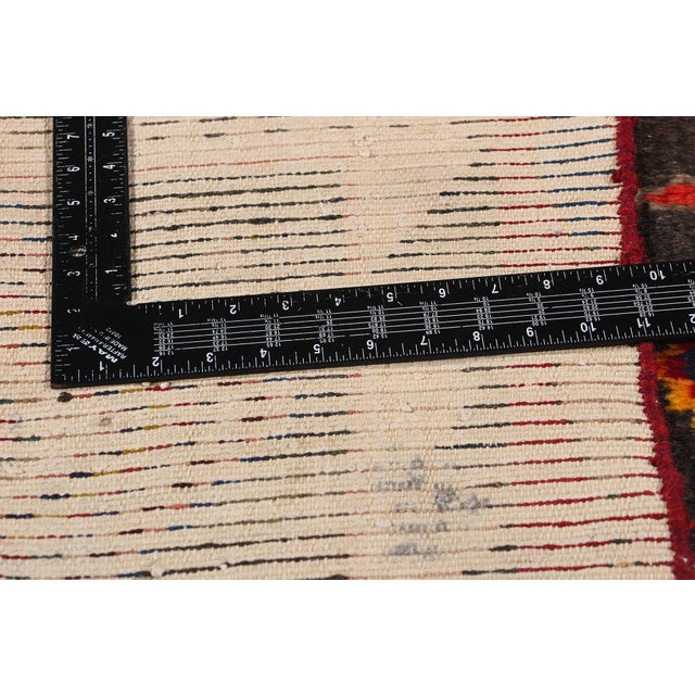 Vintage Persian Lori Rug - 03'11 X 07'08 For Sale In Dallas - Image 6 of 9