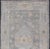 Tribal Turkish Oushak Rug With Soft Gray Field and Pale Blue Medallion For Sale - Image 3 of 12