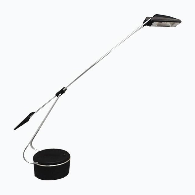 Black Modo Halogen Table Lamp from Alva-Line, 1970s For Sale - Image 8 of 8