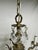 Metal French Style Brass and Crystal Chandelier For Sale - Image 7 of 9