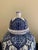 Mid 20th Century Ardalt Blue Delfia Blue & White Porcelain Ginger Jar For Sale - Image 5 of 11