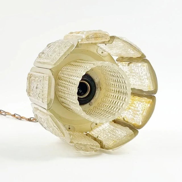 Brass Mid Century Scandinavian Ceiling Light / Pendant From Vitrika, Denmark, 1960s/1970s For Sale - Image 8 of 11