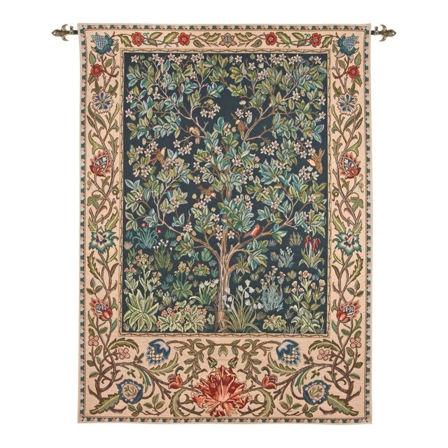 The Garden Loom Woven Tapestry - Requires Rod Size 1 For Sale