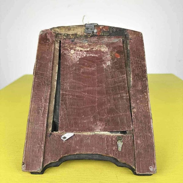 Metal Art Nouveau Photo Frame in Bronze, 1900s For Sale - Image 7 of 10