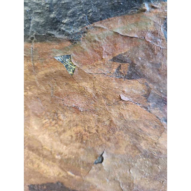 Early 20th Century Girl and Friends Oil on Canvas Portrait by John Trubee For Sale - Image 16 of 18