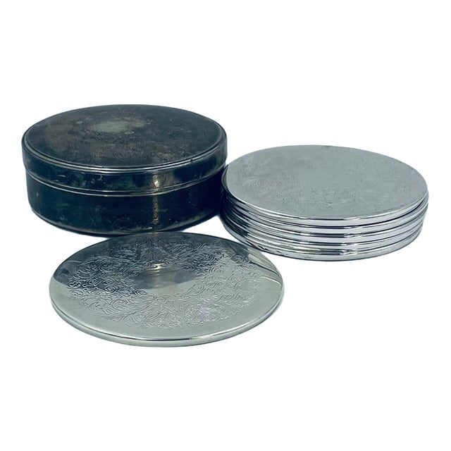 Vintage Coasters, 1975, Set of 6 For Sale