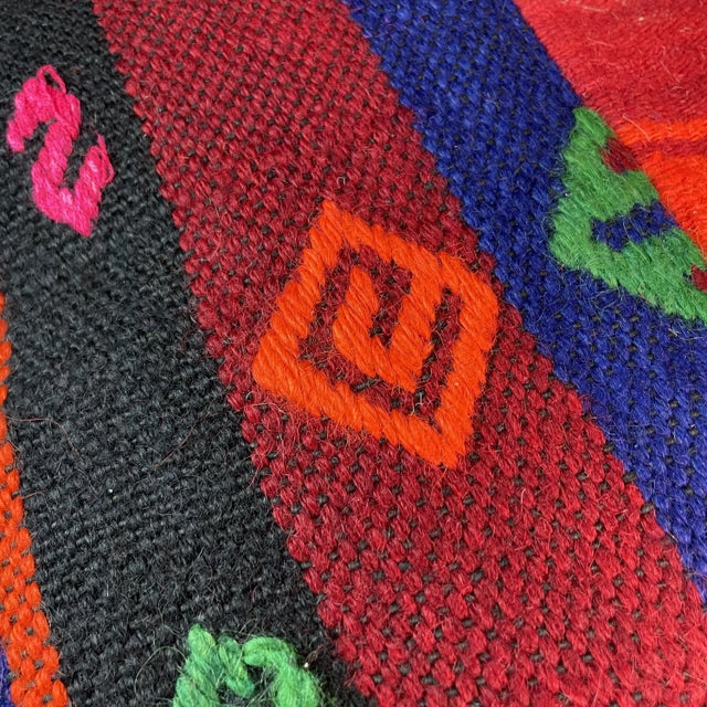 Kilim Cushion Covers in Wool, 1990s For Sale - Image 3 of 11