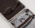 German Stainless Steel Cigarette Case with Leather Inlay, 1930s For Sale - Image 14 of 18