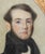 Mid 19th Century 19th Century Fine American Miniature Watercolor Portrait of a Gentleman For Sale - Image 5 of 16